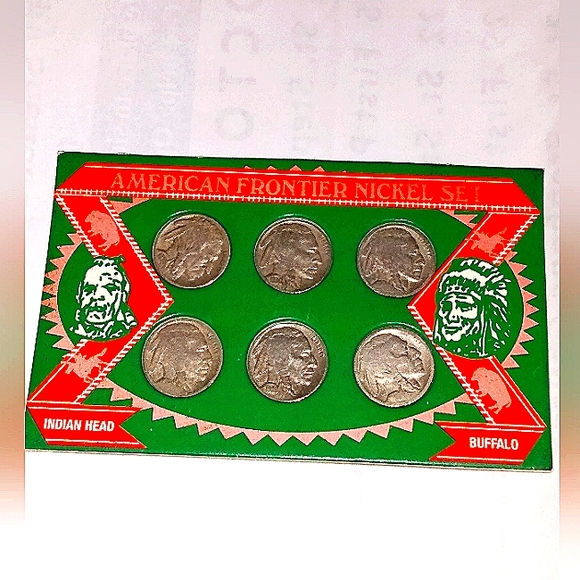 AMERICAN FRONTIER NICKEL SET - Picture 1 of 14